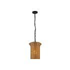 Kuzco Lighting PD641011MB Kai 1-Light 60W Matte Black Pendant