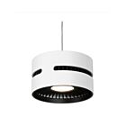Kuzco Lighting PD6705-WH Oxford 19W White LED Pendant