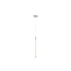 Kuzco Lighting PD75021-CH Motif 8W Chrome LED Pendant
