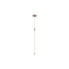 Kuzco Lighting PD75027-BG Motif 9W Brushed Gold LED Pendant