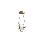 Kuzco Lighting PD76708-BG-UNV Aries 11W Brushed Gold LED Pendant