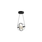 Kuzco Lighting PD76708-BK-UNV Aries 11W Black LED Pendant
