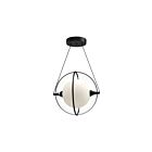 Kuzco Lighting PD76712-BK-UNV Aries 15W Black LED Pendant