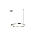 Kuzco Lighting PD78019-PN-UNV Yukon 20W Polished Nickel LED Pendant