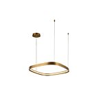 Kuzco Lighting PD78019-VB-UNV Yukon 20W Vintage Brass LED Pendant
