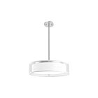 Kuzco Lighting PD7916-WOR Dalton 26W White Organza LED Pendant