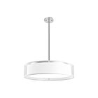 Kuzco Lighting PD7920-WOR Dalton 32W White Organza LED Pendant