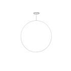 Kuzco Lighting PD82560-WH Cirque 70W White LED Pendant