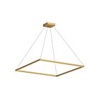 Kuzco Lighting PD88172-BG Piazza 161W Brushed Gold LED Pendant