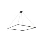 Kuzco Lighting PD88172-BK Piazza 161W Black LED Pendant