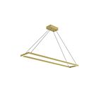 Kuzco Lighting PD88548-BG-UNV-010 Piazza 63W Brushed Gold LED Pendant