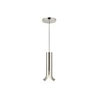 Kuzco Lighting PD89709-PN Husk 7W Polished Nickel LED Pendant