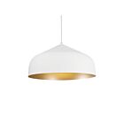 Kuzco Lighting PD9117-WH-GD Helena 38W White and Gold LED Pendant