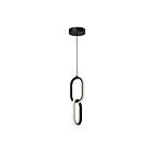 Kuzco Lighting PD92615-BK Airen 20W Black LED Pendant