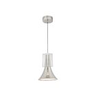 Kuzco Lighting PD94108-PN-CC-UNV Floe 13W Polished Nickel and Clear Crystal LED Pendant