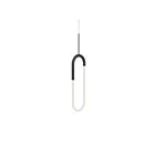 Kuzco Lighting PD95108-BK Huron 12W Black LED Pendant