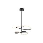 Kuzco Lighting PD96424-BK-UNV Collide 41W Black LED Pendant