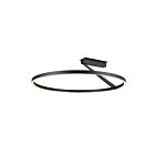 Kuzco Lighting SF27731-BK-3WCCT-UNV Roda 50W Black LED Semi Flush Mount