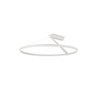 Kuzco Lighting SF27731-WH-3WCCT-UNV Roda 50W White LED Semi Flush Mount