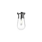Kuzco Lighting SF464001CH Marcel 1-Light 60W Chrome Semi Flush Mount