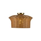 Kuzco Lighting SF641016BG Kai 1-Light 60W Brushed Gold Semi Flush Mount