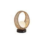 Kuzco Lighting TL20610-BK-OP Lanai 3W Black and Opal Matte Glass LED Table Lamp