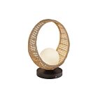 Kuzco Lighting TL20616-BK-OP Lanai 5W Black and Opal Matte Glass LED Table Lamp