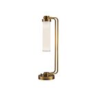 Kuzco Lighting TL355022VBGO Wynwood 1-Light 60W Vintage Brass and Glossy Opal Table Lamp