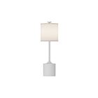 Kuzco Lighting TL418726WHIL Issa 1-Light 60W White and Ivory Linen Table Lamp