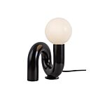 Kuzco Lighting TL420107GBK Sadie 1-Light 40W Glossy Black Table Lamp