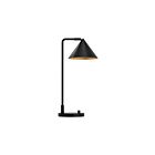 Kuzco Lighting TL485020MB Remy 1-Light 60W Matte Black Table Lamp
