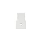 Kuzco Lighting TRC989910-WH Trilo White Track Cap Connector