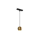 Kuzco Lighting TRP26903-BG-4K Faria 8W Brushed Gold LED Pendant
