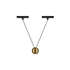 Kuzco Lighting TRP27203-BG-4K Faria Double 8W Brushed Gold LED Pendant