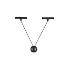 Kuzco Lighting TRP27203-BK-4K Faria Double 8W Black LED Pendant