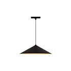 Kuzco Lighting TRP73915-BK-4K Luiz 12W Black and White LED Pendant