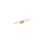 Kuzco Lighting VL18224-BG Vega Minor 18W Brushed Gold LED Bathroom Vanity Light