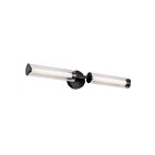 Kuzco Lighting VL28028-BK Braga 21W Black LED Bathroom Vanity Light