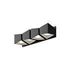 Kuzco Lighting VL31224-BK-WH Cubix 42W Black and White LED Bathroom Vanity Light
