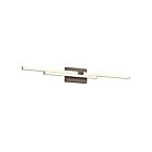 Kuzco Lighting VL52738-WT Anello Minor 29W Walnut LED Bathroom Vanity Light