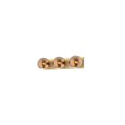 Kuzco Lighting VL548322BGCP Willow 3-Lights 180W Brushed Gold and Copper Glass Bathroom Vanity Light