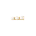 Kuzco Lighting VL548322BGOP Willow 3-Lights 180W Brushed Gold and Opal Matte Glass Bathroom Vanity Light