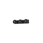 Kuzco Lighting VL648322MB Willow 3-Lights 180W Matte Black Bathroom Vanity Light