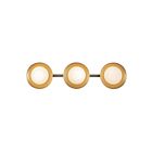 Kuzco Lighting VL77923-BG-OP Cleo 25W Brushed Gold and Matte Opal Glass LED Bathroom Vanity Light