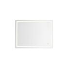 Kuzco Lighting VM31148-5CCT Seneca 69W Sandblasted Merc Edge LED Mirror CCT Selectable