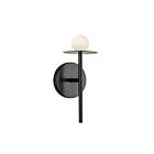 Kuzco Lighting WS15504-BK-UNV Elixir 4W Black LED Indoor Wall Sconces