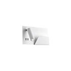 Kuzco Lighting WS16811L-WH Dorchester 16W White LED Indoor Wall Sconces