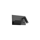 Kuzco Lighting WS16811R-BK Dorchester 16W Black LED Indoor Wall Sconces
