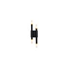 Kuzco Lighting WS19705-BK-UNV Draven 14W Black LED Indoor Wall Sconces