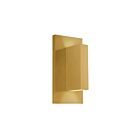 Kuzco Lighting WS22109-BG Vista 7W Brushed Gold LED Indoor Wall Sconces
